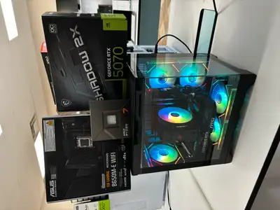 Gaming Ryzen 7700X RTX 5070 for AAA Games!!!, View more