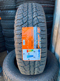 225/65/17 NEW ALL TERRAIN TIRES ON SALE CASH PRICE$115 NO TAX