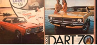 Dodge Dart 1969 & 1970 Sales Brochures