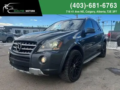 2011 MERCEDES BENZ ML63 AMG NO ACCIDENTS, GREAT SERVICE HISTORY! QualiTee Motors offers the highest...