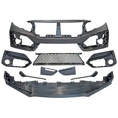 Upgrade your Honda Civic 2016-2021 to 2020 Type R Style Look FITMENT: Honda Civic Sedan/Coupe 2016-2...