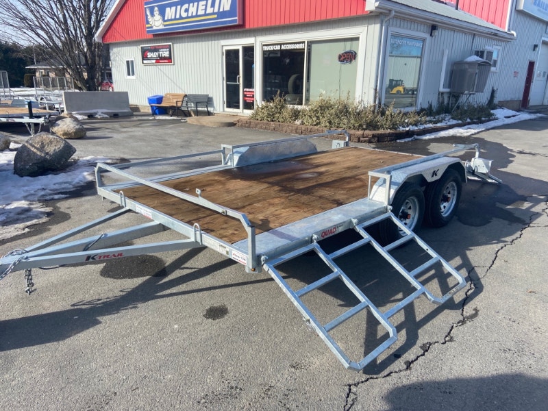 2023 KTrail Galvanized Tandem Twin Rider ATV Trail 6X12 Cargo & Utility Trailers Annapolis
