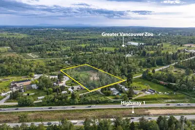 5 ACRE BUILD SITE! Amazing Location right off Hwy 1 & 264 Street with easy access to Salmon River, A...