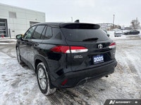 Recent Arrival! Black 2025 Toyota Corolla Cross LE AWD CVT 2.0L 4-Cylinder DOHC 16V APPLE CAR PLAY,... (image 3)