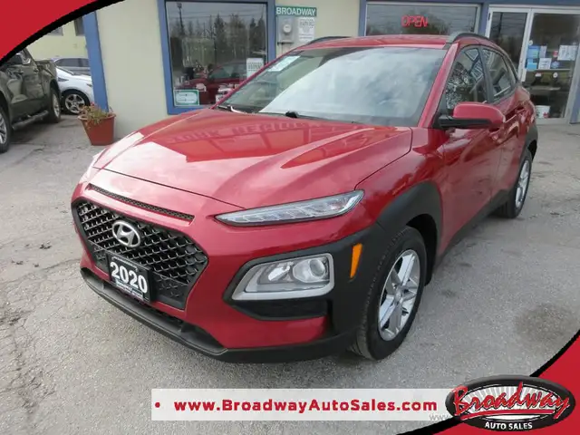 2020 Hyundai KONA POWER EQUIPPED SE-MODEL 5 PASSENGER 2.0L - DOH