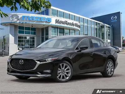 Experience the exhilarating drive of the 2026 Mazda Mazda3 GT i-ACTIV AWD in its stunning JET BLACK...