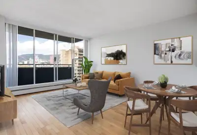 Located on a residential street in Downtown Vancouver, Central Plaza offers a gym, outdoor BBQ area,...