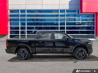 Odometer is 33495 kilometers below market average! Diamond Black Crystal Pearlcoat 2025 Ram 1500 Big... (image 6)