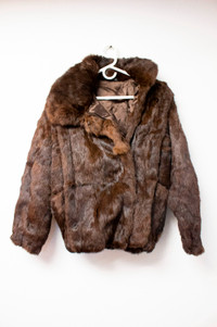 Vintage Rabbit Fur Jacket