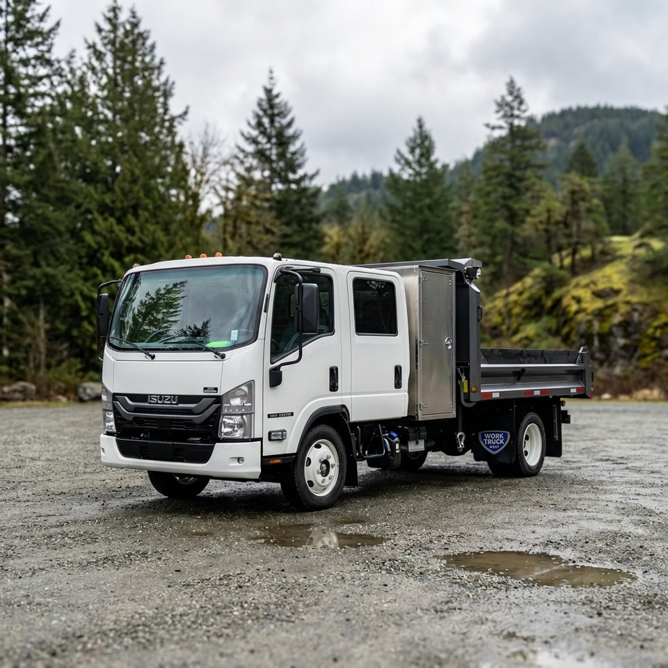 2026 Isuzu NRR Crew Cab Dump Truck Package | Heavy Trucks | Calgary ...