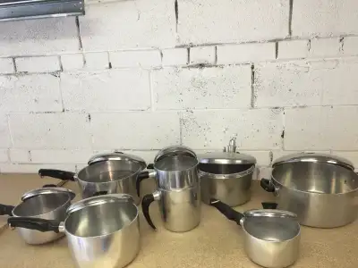 PRESTO - POTS AND PANS SET, INCLUDING PRESSURE COOKER, View more