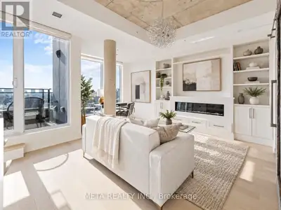 Rarely offered, beautifully furnished bright two-storey penthouse at boutique IT Lofts in sought-aft...