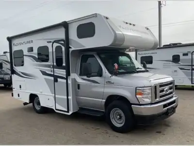 Embark on your next journey with the Adventurer 19RD Class C Motorhome. This gas-powered motorhome c...