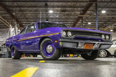 This 1970 Plymouth Road Runner is a genuine Factory Super Track Pack car, documented by its original...