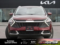 Navigate urban streets and weekend adventures with ease in the striking red 2023 Kia Sportage LX. Th... (image 1)