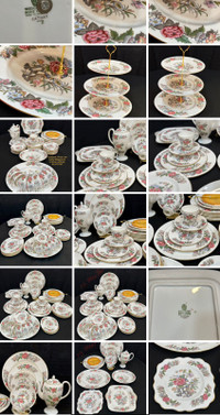 A Royal Doulton Brambly Hedge miniature tea service to include tray, tea  pot, 2 x cups, 2 x plates
