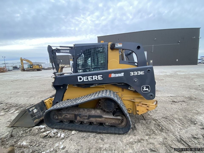 2017 John Deere 333E Compact Track Loader For SALE = 3262hours Complete Machine inspection available...