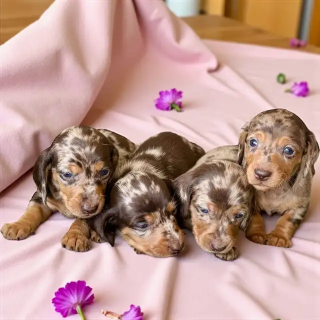 Chiots Teckel (Dachshund) – Prêts à partir fin août in Dogs & Puppies for Rehoming in City of Montréal - Image 11