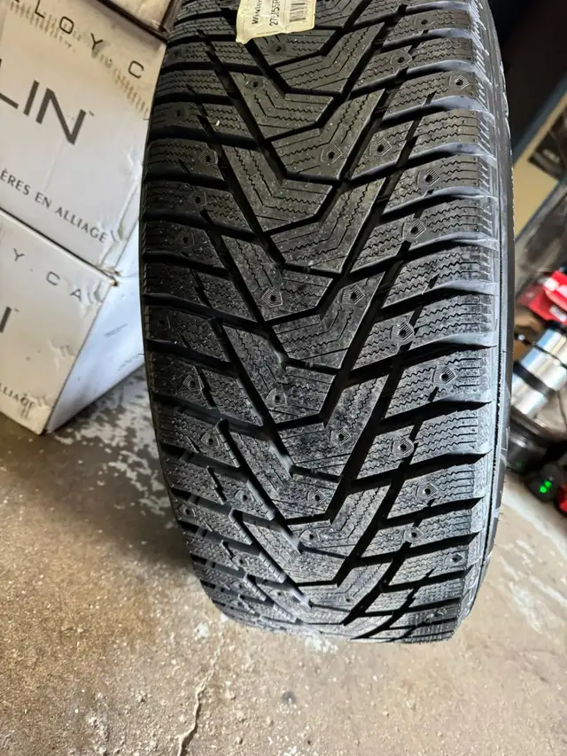 Four New 20 inch 5x127 BlackRhino Rims& 275/55R20 Hankook winter in Tires & Rims in Oakville / Halton Region - Image 5