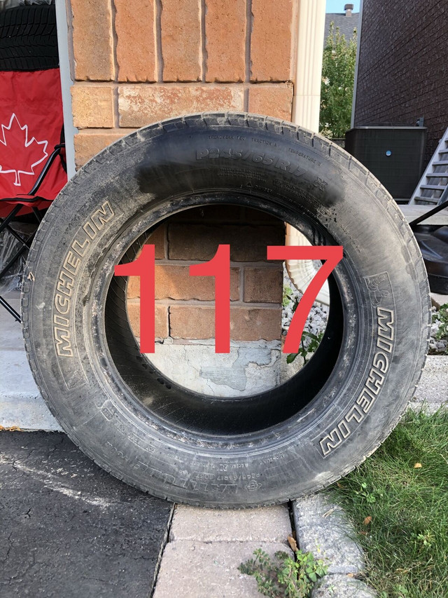 117: MICHELIN P245/65R17 ALL SEASON TIRES in Tires & Rims in Oakville / Halton Region