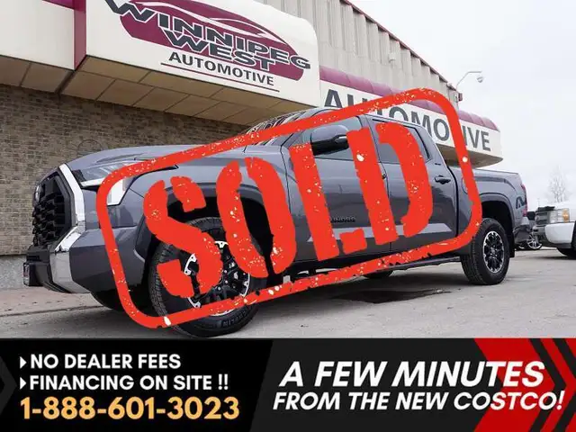 2025 Toyota Tundra CrewMax TRD with 4x4 OFF-ROAD PKG | LOW KMS