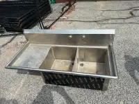Stainless Steel Commercial Sinks
