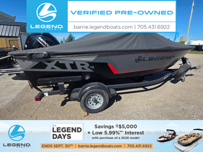 2023 | Legend | 18 XTR Regular Price ($58,599) Savings of $9,000 $49,999 - plus any applicable taxes...