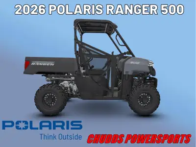 2026 Polaris RANGER 500 ALL-IN PRICE JUST ADD THE TAXES! THE POLARIS ALL OUT-SUMMER SALES EVENT IS O...