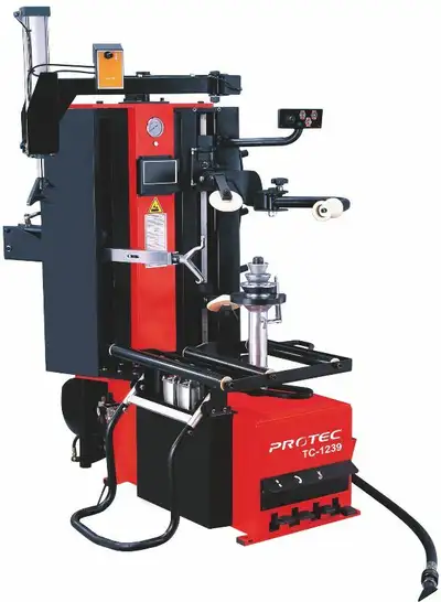 Description Top quality and branded tire changers and wheel balancers One year service and parts war...