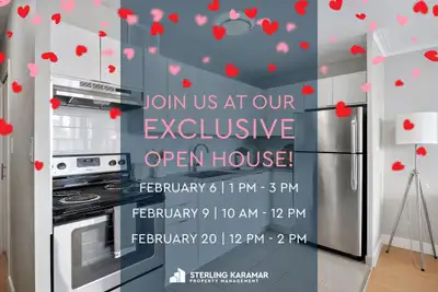 OPEN HOUSE | February 6 from 1:00 pm to 3:00 pm, February 9 from 10:00 am to 12:00 pm, & February 20...