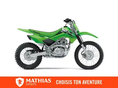 Concessionnaire des véhicules neufs et d'occasion. Motocross KAWASAKI KLX140R L 2025 Offrant un déma...