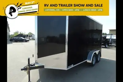 Welcome to Longhaul Trailer Sales Inc Come check out this 7x14 enclosed trailer! These donin.t stay...