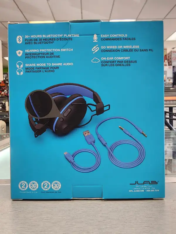 JLAB JBuddies Pro Wireless Over-Ear Kids Headphones - BRAND NEW in Headphones in Oakville / Halton Region - Image 3