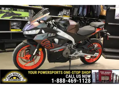 Welcome to Two Wheel Motorsport Assembled and on the showroom floor now! The RS acronym represents A...
