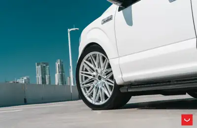 The HF6-5 is the latest of Vossen's Hybrid Forged 6-lug designs, manufactured specifically for the t...