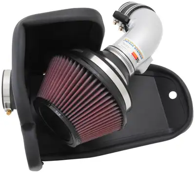 Gain a guaranteed increase in horsepower and torque with a K&N cold air intake system featuring a ma...