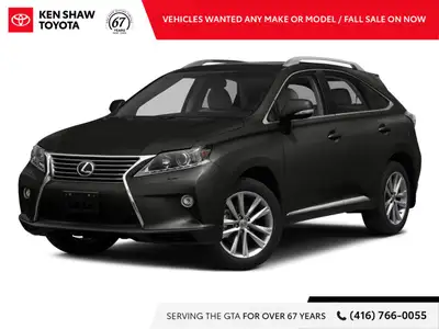 Obsidian 2015 Lexus RX 350 Sportdesign - LEATHER/SUNROOF/NAVI AWD 3.5L 6-Cylinder At Ken Shaw Lexus...
