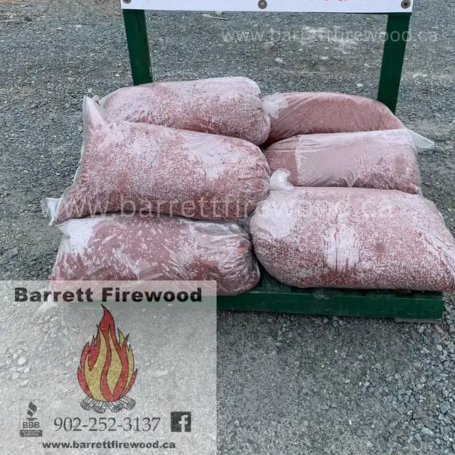 Red Mulch Bag & Bulk