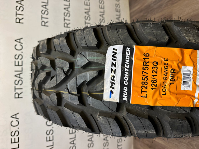 LT 285/75/16 Mazzini MUD CONTENDER E All Season Tires in Tires & Rims in Saskatoon