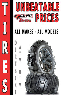 Unbeatable Pricing On ATV, UTV & Dirt Bike Tires!