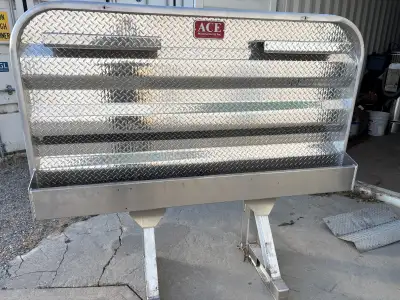 - chain hangers and trays - comes with mounting hardware - Rack was purchased two years ago but neve...
