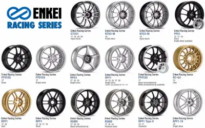 ENKEI 2025 Special @ Jspec, COMMANDER, COMPE, DRACO, EDR9, EKM3, EV5, GTC02, J10, KOJIN, LUSSO, M52,...