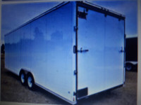 WANTED,  enclosed trailer