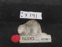 1934 Saskatchewan Recreation Tag with Beaver