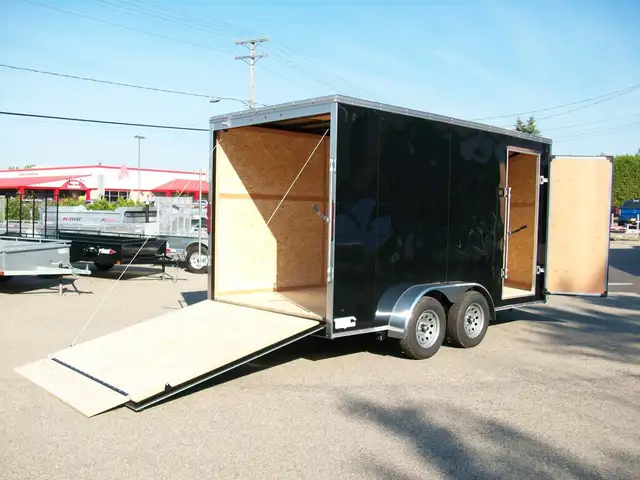 2025 Weberlane galvanise cargo 7' x 14' v-nose 2 essieux rampe 7 in Cargo & Utility Trailers in Laval / North Shore - Image 10