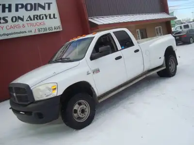 NORTH POINT MOTORS...CALL / TEXT 780-224-7791 FINANCING AVAILABLE CHECK OUT THIS 08 DODGE RAM 3500HD...