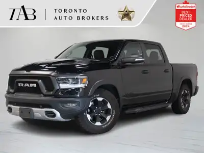 The 2019 Ram 1500 Rebel 4x4 Crew Cab is a rugged and capable pickup built for both off-road adventur...