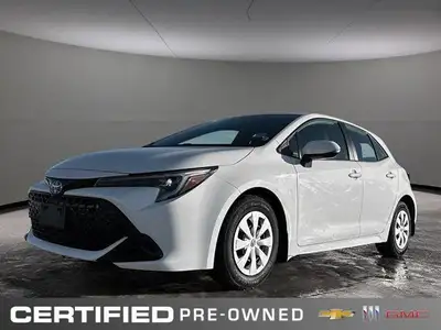 Dealer Certified Pre-Owned. This Toyota Corolla Hatchback boasts a Regular Unleaded I-4 2.0 L/121 en...