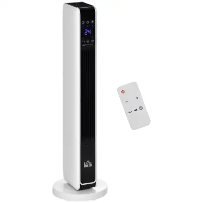 Ceramic Tower Heater, Oscillating Space Heater with Remote Contr, View more