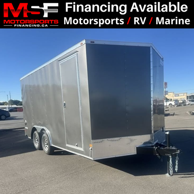 Welcome to Motorsports Financing - Kelowna! 2026 Compass 8.5x24 7' tall, 102in. wide enclosed cargo...